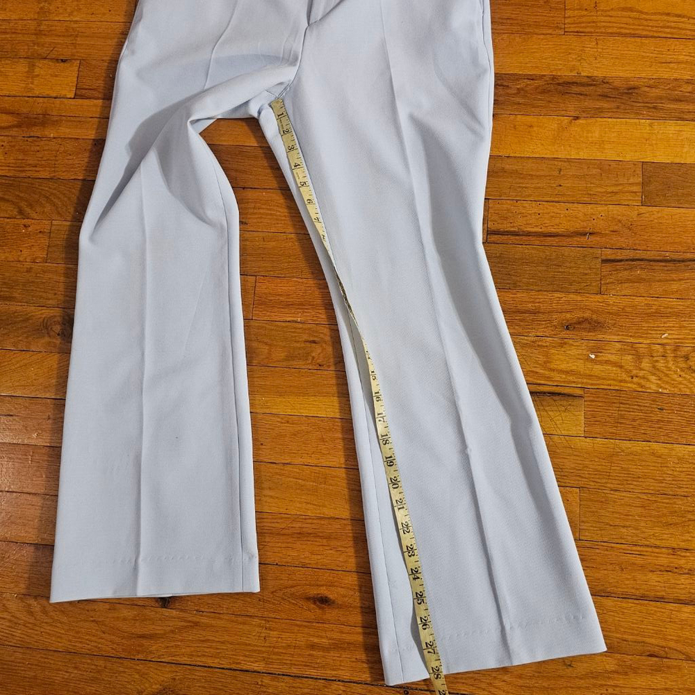 Uniqlo Women's Blue Bootcut Trousers Pants Size Medium - Picture 3 of 10